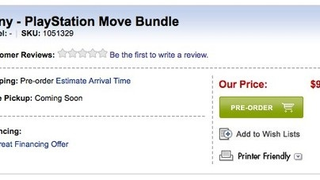 Best Buy and GameStop Already Allowing Playstation Move Preorders